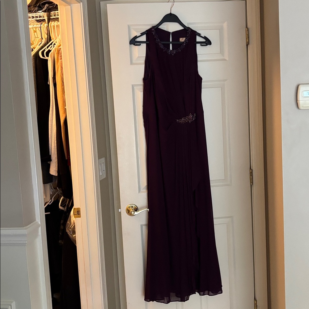Jade Couture  Beaded Dress